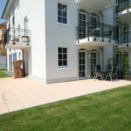 Haus Meeresblick - C 001 Duenenblick Mit Terrasse Apartment Baabe